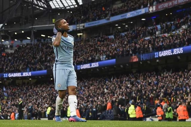 Manchester City x Swansea - Gabriel Jesus