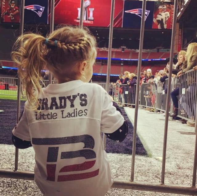 Vivian, filha de Gisele e Tom Brady