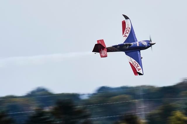 Segura o homem! Um veterano de guerra na luta pelo título do Red Bull Air Race