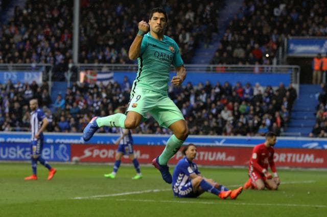 Suárez - Alavés x Barcelona