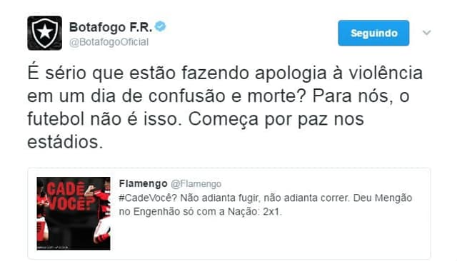 Botafogo x Flamengo