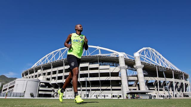 Jefferson - Treino do Botafogo