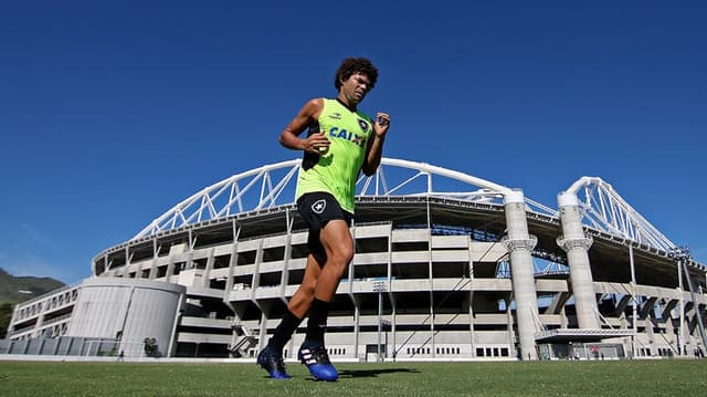 Camilo - Treino do Botafogo