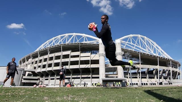 Diego Loureiro - Treino do Botafogo