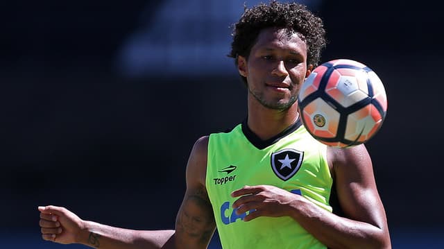 Jonas - Treino do Botafogo