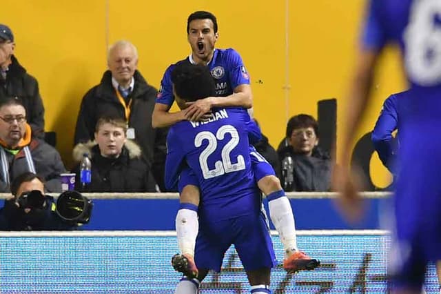 Pedro e Willian - Wolverhampton x Chelsea