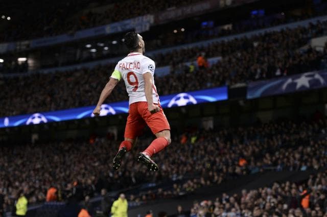 Falcao García - Manchester City x Monaco