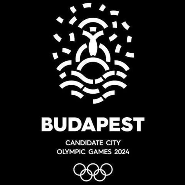 Logotipo de Budapeste na conta oficial no Facebook, após a cidade desistir da candidatura para 2024