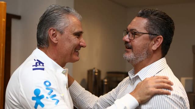 Rogério Micale e Tite, nos tempos em que o diálogo era mais frequente