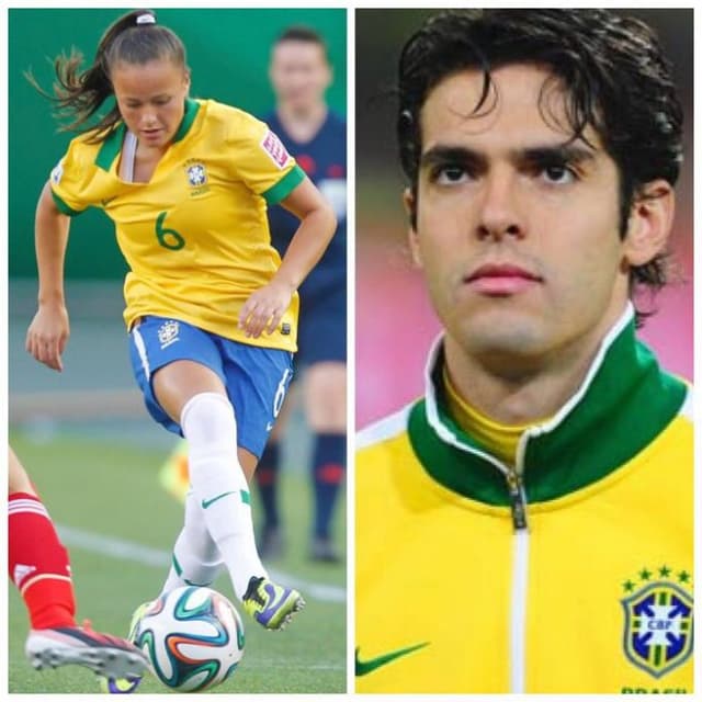 Camilinha e Kaká