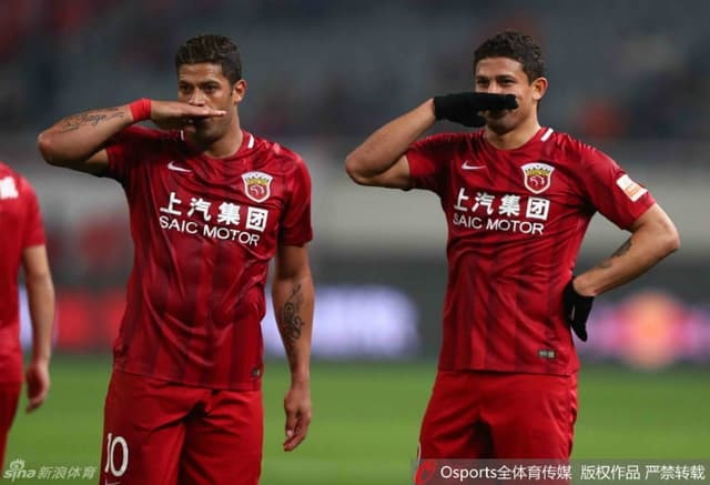 Elkeson e Hulk - Shanghai SIPG x Changchun Yatai