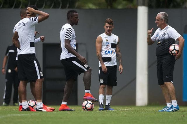 Treino do Santos