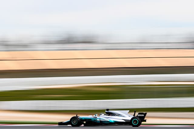 Valtteri Bottas (Mercedes) - Testes de Barcelona 2017