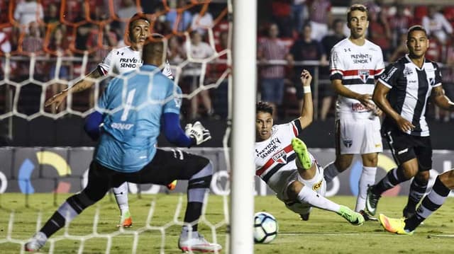 Último jogo São Paulo 3x1 ABC - 8/3/2017