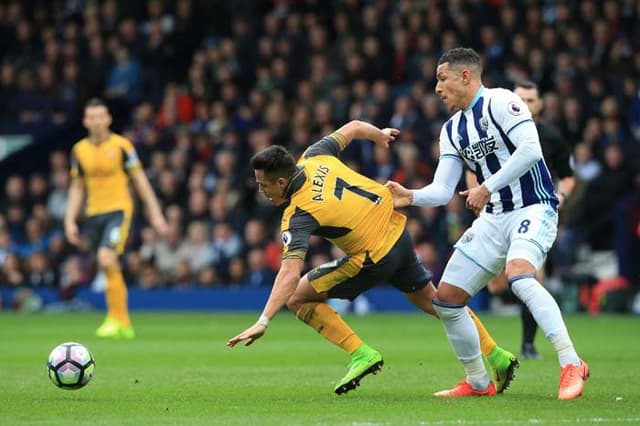 West Bromwich 3 x 1 Arsenal