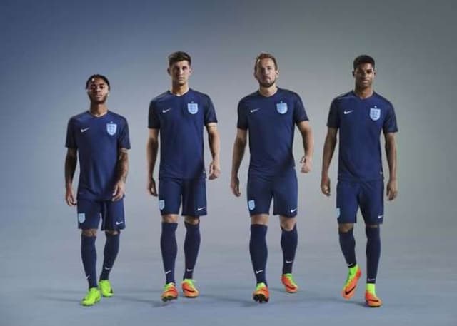 Novo uniforme da Inglaterra