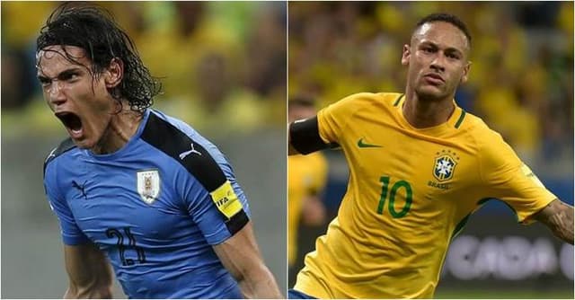 Cavani x Neymar: craques vão estar em campo nesta quinta-feira, no Centenário. Veja as prováveis escalações das seleções!