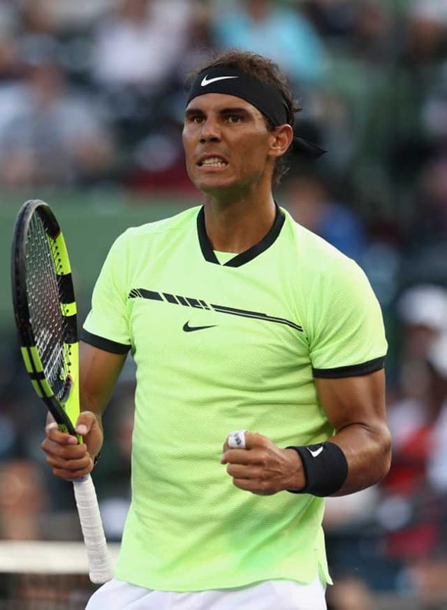 Nadal chegou ao jogo 1.000 da sua carreira em Miami no último domingo