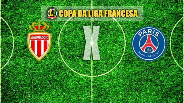 Monaco x PSG - Copa da Liga Francesa