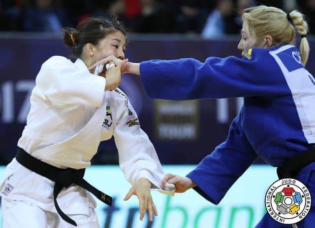 Judoca brasileira Steffanie Koyama (Crédito: IJF)