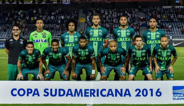 Foto posada antes de Junior Barranquilla 1 x 0 Chapecoense. Relembre a campanha da Chape na Sul-Americana