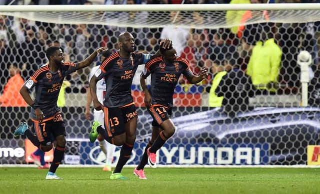 Moukandjo - Lyon x Lorient