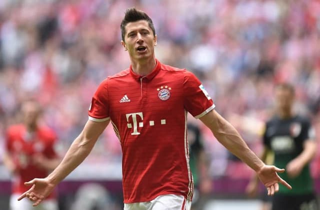 Lewandowski, do Bayern de Munique, é o artilheiro do Alemão com 26 gols