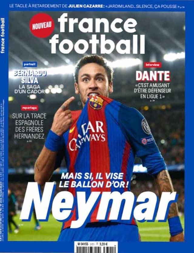 Capa revista - France Football