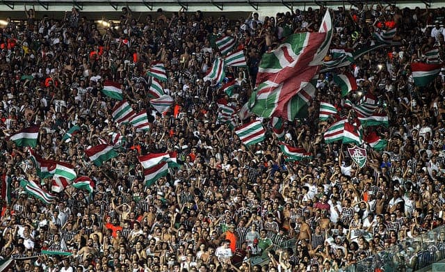 Torcida do Fluminense no Maracanã