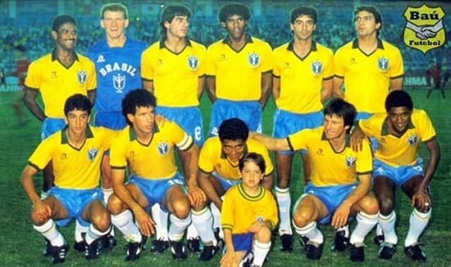 Seleção Brasileiro de 89 em São Januário