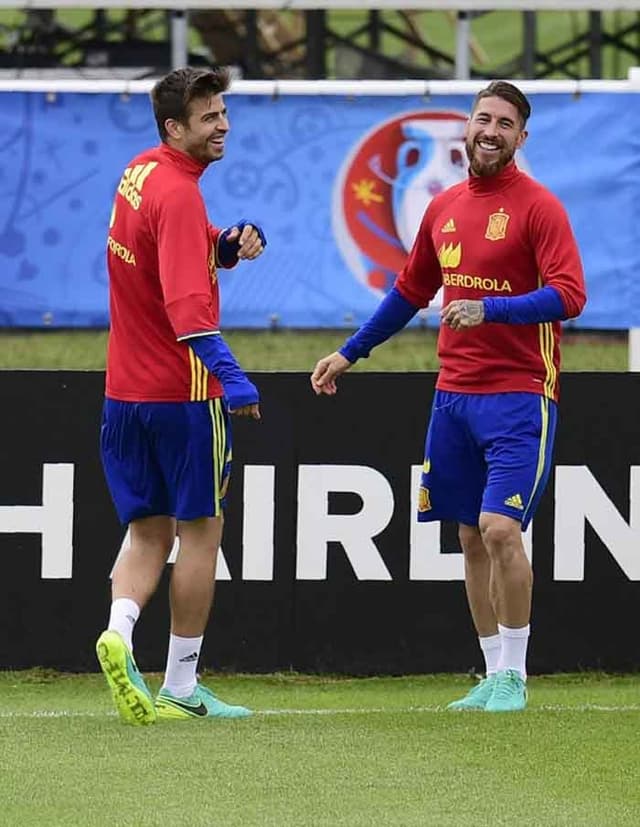 Sergio Ramos e Piqué