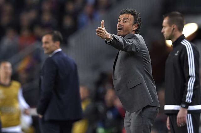 Luis Enrique - Barcelona x Juventus