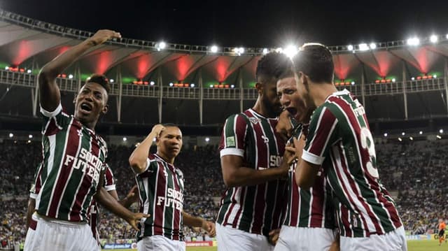 Confira a seguir a galeria especial do LANCE! com imagens da vitória do Fluminense sobre o Vasco no Maracanã