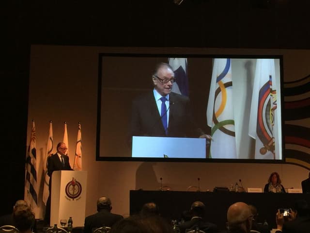 Carlos Arthur Nuzman discursa na Assembleia da Odepa