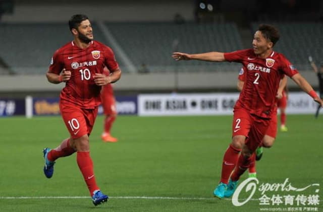 Imagens da vitória do Shangai SIPG por 4 a 2