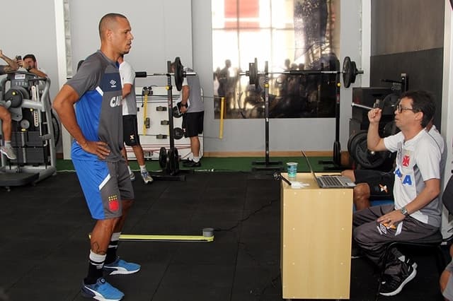 Luis Fabiano - treino do Vasco