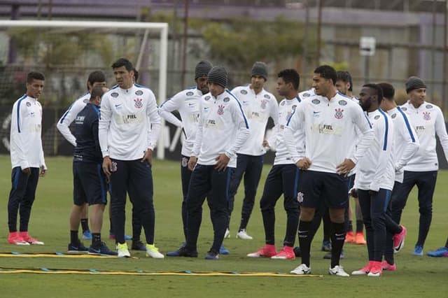 Imagens do treino deste sábado