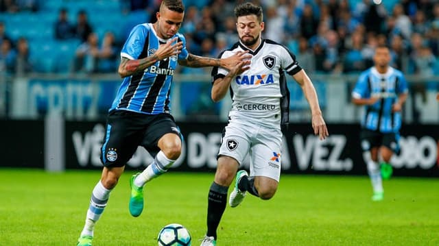 Grêmio x Botafogo: as imagens da partida na Arena