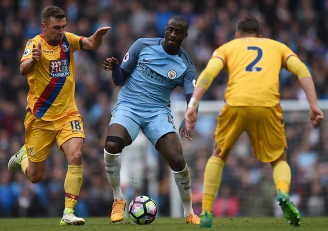 Yaya Touré - Crystal Palace x Manchester City