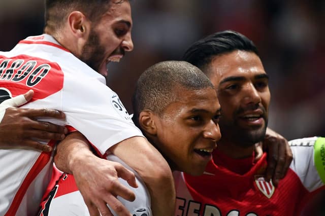 Mbappé, Falcao García e Bernardo Silva - Monaco x Saint-Étienne