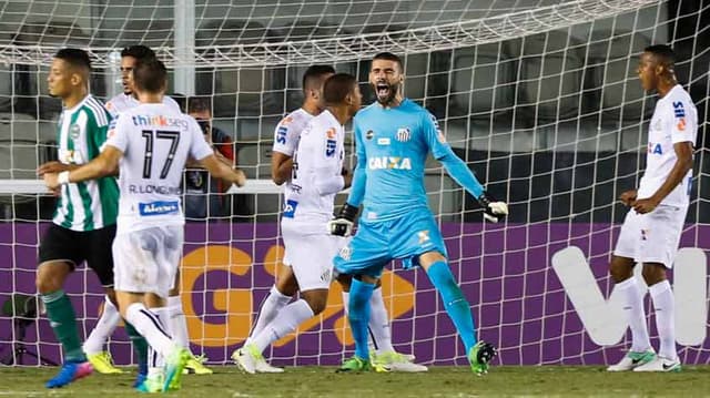 Santos vence o Coritiba por 1 a 0