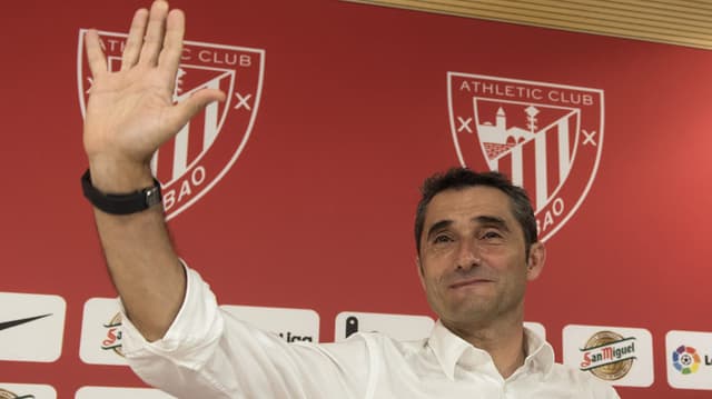 Ernesto Valverde se despediu do Athletic Bilbao