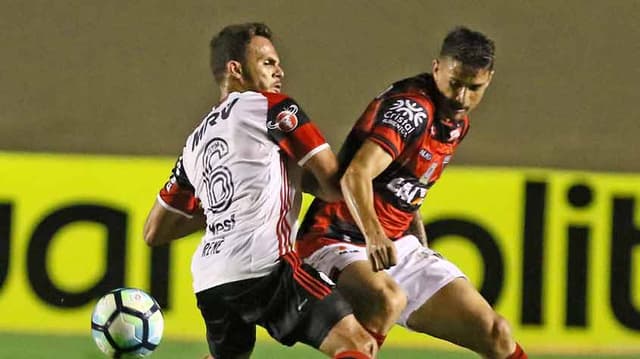 Último encontro entre as equipes foi pela Copa do Brasil, no dia 24/05 e o Flamengo venceu por 2 a 1 no Serra Dourada&nbsp;