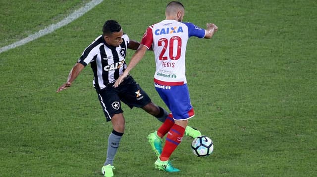 Último jogo: Botafogo 2 x 0 Bahia - 28/5/2017