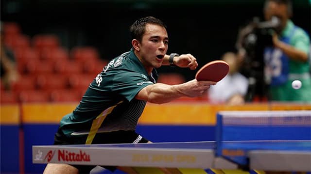 Hugo Calderano vai encarar o chinês Xu XIn