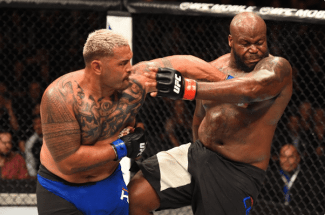 Mark Hunt nocauteou Derrick Lewis no UFC Fight Night