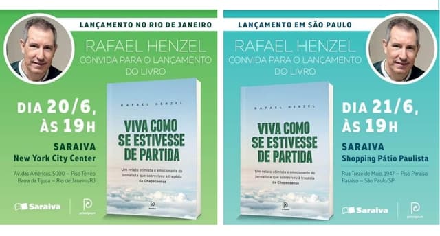 Lançamento livro Rafael Henzel