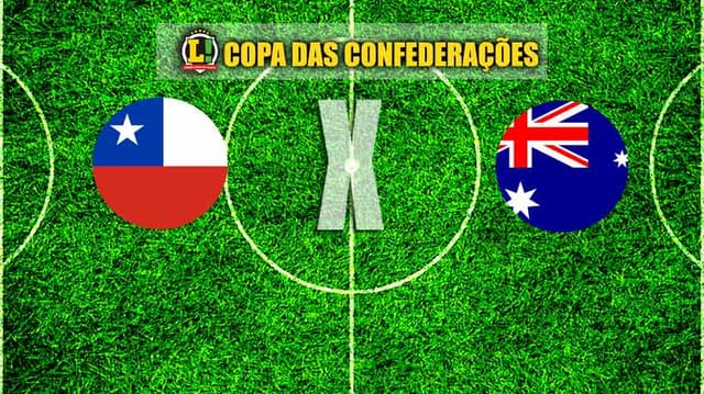 Chile x Austrália- Copa das Confederações