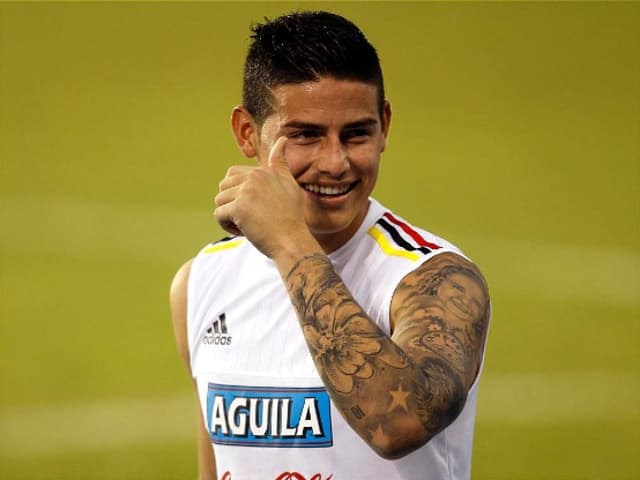 Tatuagens James Rodríguez