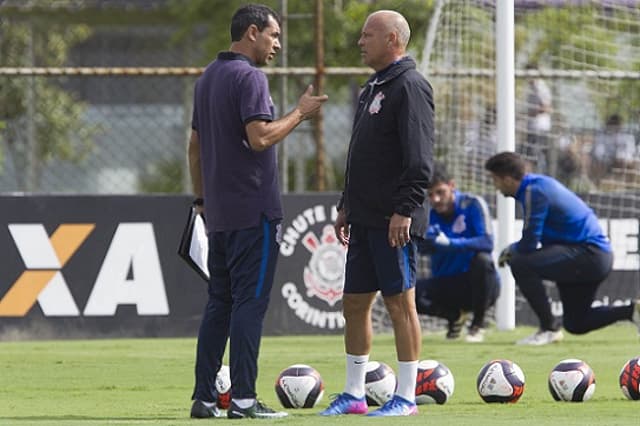 Fábio Carille e Mauri Lima Corinthians